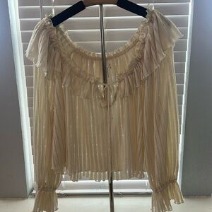 Anthropologie flowy top
